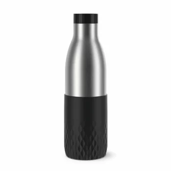 Термопляшка Tefal Bludrop, 700мл, нержавіюча сталь, чорний