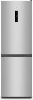 Холодильник Gorenje з нижн. мороз., 185х60х60см, 2 дв., Х- 207л, М- 93л, A+, NoFrost Plus, Fresh zone, дисплей, сірий