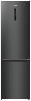 Холодильник з нижн. мороз. камерою Gorenje NRK620EABXL4, 200х60х60см, 2 двері, 235( 96)л, А++, Total NF , Зона св-ті, Зовн. Дисп