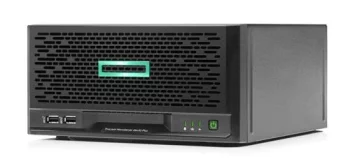 Сервер HPE MicroServer Gen10 Plus v2 E-2314 2.80GHz/4-core/1P, 16GB-U, VROC, 4LFF NHP, 180W External PS, MicroTower, iLo STD, 1Y Warranty