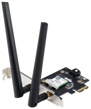 Адаптер WiFi ASUS PCE-AX1800 AX1800, PCI-Express x1, BT5.2