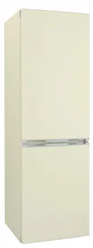 Холодильник Snaige з нижн. мороз., 185x60х65, холод.відд.-214л, мороз.відд.-88л, 2дв., A++, ST, бежевий