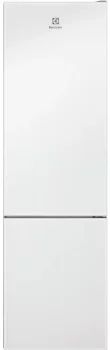 Холодильник Electrolux з нижн. мороз., 201x60х66, холод.відд.-244л, мороз.відд.-94л, 2дв., А++, NF, інв., диспл внутр., зона св-ті, білий+скло