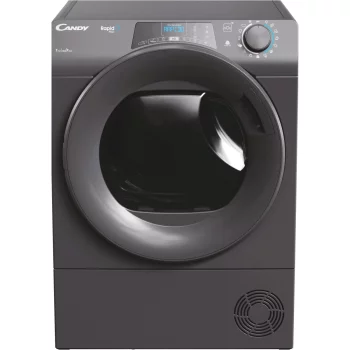 Сушильна машина Candy тепловий насос, 7кг, A++, 48,6см, дисплей, Wi-Fi, cріблястий