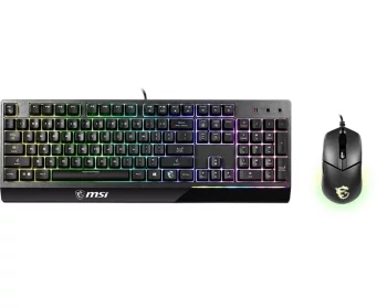 Комплект клавіатура та миша MSI Vigor GK30 COMBO UA USB, EN/UKR/RU, RGB
