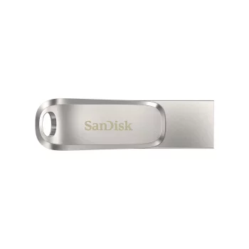 Накопичувач SanDisk   32GB USB 3.1 Type-A + Type-C Dual Drive Luxe Срібний
