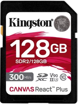 Карта пам'яті Kingston SD  128GB C10 UHS-II U3 R300/W260MB/s