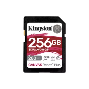Карта пам'яті Kingston SD  256GB C10 UHS-II U3 R280/W150MB/s