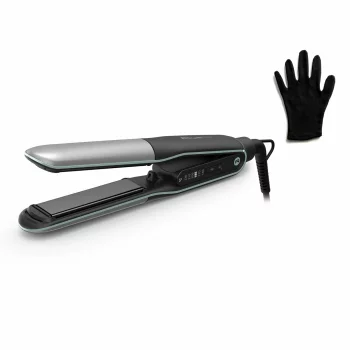 Випрямляч Rowenta Thermostyle, темп.режимів-5, 150-230С, дисплей, іонізація, кераміка, титан, чорно-сірий