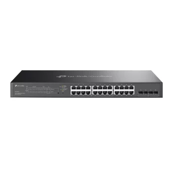 Комутатор TP-LINK SG2428LP 24xGE(16xPoE), 4xSFP, 150Вт, керований