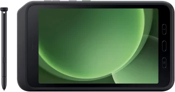 Планшет Samsung Galaxy Tab Active 5 (X306) 8" 6ГБ, 128ГБ, 5G, 5050мА•год, Android, чорний зелений