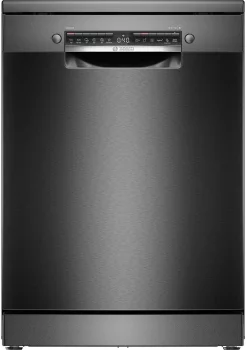 Посудомийна машина Bosch, 12компл., A+, 60см, дисплей, 3й кошик, чорний