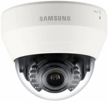Камера IP Hanwha  SND-L6083R, 2MP, Indoor Dome, 2.8-12mm, f/1.4-3.6, IR15m, Mic, PoE