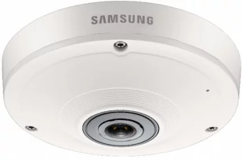 Камера IP Hanwha  SNF-8010, 6MP, Fisheye, 1.14mm, f/2.5, IR15m, Mic, DC 12V/PoE