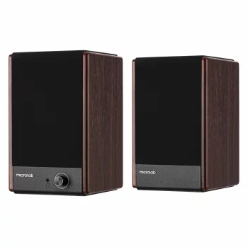 Акустична система MICROLAB SOLO 4 2.0, 60w, mini-jack/, коричневий