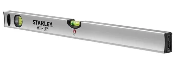 Рівень Stanley Classic, 60см, 2 капсули, алюмінієвий, магнітний