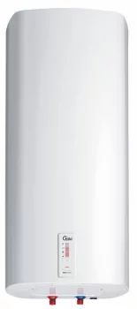 Водонагрівач електр. TIKI слім SuperESD, 50л, 2кВт, сухий тен, вертикальний монтаж, електр. кер-ння, B, білий, 700093