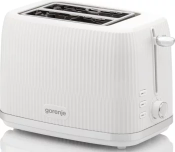 Тостер Gorenje, 850Вт, пластик/метал, білий