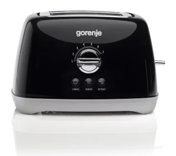Тостер  Gorenje, 900Вт, пластик-метал, чорний