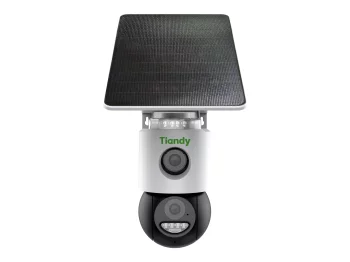 IP-камера Tiandy TC-H363U Spec:W/4G/U/SE/4mm/V4.0, 6MP, Fixed Color Maker 4G PT, 4mm, f/1.0, LED20m, DC5V, Batt.10400mAh, Solar panel, IP65, Speaker