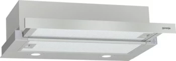 Витяжка Gorenje телескопічна, 60см, 450м.куб/год, нерж