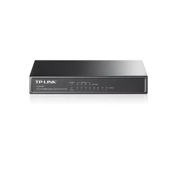 Комутатор TP-LINK TL-SF1008P 8xFE (8xPoE), 65Вт, Некерований