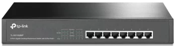 Комутатор TP-LINK TL-SG1008MP 8xGE (8xPoE), 126Вт, Некерований