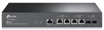 Комутатор TP-LINK TL-SX3206HPP 4x10GE(4xPoE+), 2xSFP+, 200Вт, Керований L2