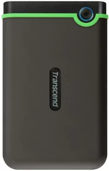 Портативний жорсткий диск Transcend 2TB USB 3.1 StoreJet 25M3 Сірий