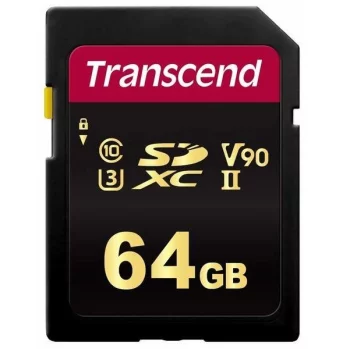 Карта пам'яті Transcend SD  64GB C10 UHS-II U3 R285/W220MB/s 4K