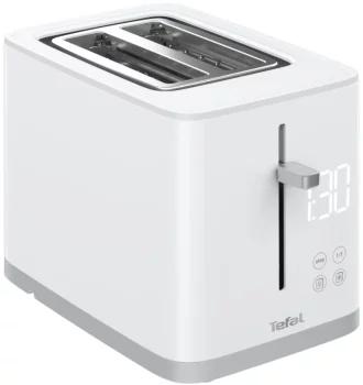 Тостер Tefal Sense 850Вт, LED дисплей, метал/пластик, білий