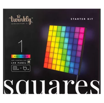 Панель Smart LED Twinkly Squares 1 Starter RGB IP20 16х16см USB-C