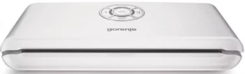 Вакууматор Gorenje для пакетів, 120Вт, 30см, електронне керування, +10 пакетів, пластик, білий