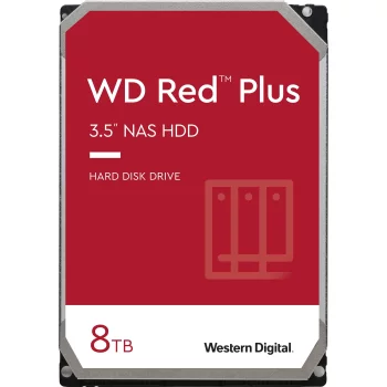 Жорсткий диск WD  8TB 3.5" 5640 256MB SATA Red Plus NAS