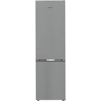 Холодильник Whirlpool з нижн. мороз., 203.5x60х66.3, холод.відд.-231л, мороз.відд.-104л, 2дв., А++, NF, інв., зона нульова, нерж