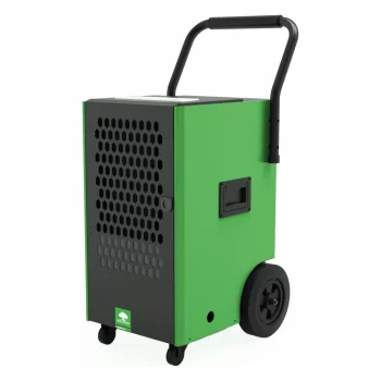 Осушувач повітря MYCOND WORKER 50, 50л.на добу, 150м.кв  , 450м3/год, 650Вт, дисплей, ел.кер-ня, таймер, авто вимк., зелений/чорний