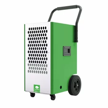 Осушувач повітря MYCOND WORKER 70, 70л.на добу, 250м.кв  , 500м3/год, 923Вт, дисплей, ел.кер-ня, таймер, авто вимк., зелений/білий