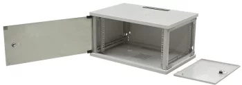 Шафа  ZPAS 19", 6U, SJ, з змінними бічними стінками, 600х500 мм, максимально 30кг, сіра