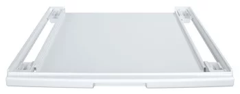 Комплект монтажний Siemens для з'єднання пральної машини з сушильною машиною, висувна полиця, білий