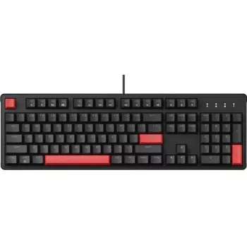 Клавіатура механічна Lemokey  X3 104Key, Keychron Red, USB-A, QMK/VIA, Hot-Swap, EN/UKR, RGB, чорний