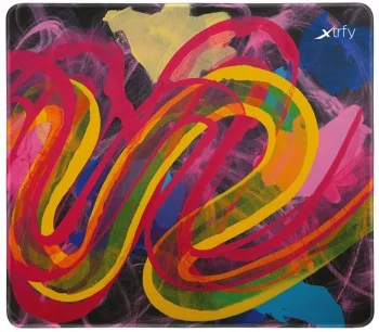 Ігрова поверхня Xtrfy GP4 Street Pink, L (460 x 400 x 4мм), рожевий