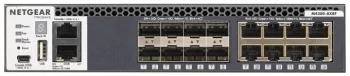 Комутатор NETGEAR M4300-8X8F (XSM4316S) 8x10GE, 8xSFP+, керований L3 з можливістю стекування
