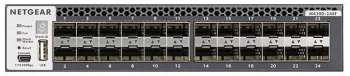 Комутатор NETGEAR M4300-24XF (XSM4324FS) 24xSFP+, 2x10GE combo, керований L3 з можливістю стекування