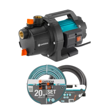 Насос садовий Gardena 3000/4 + комплектація