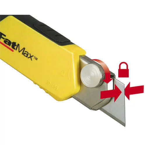 Ніж FatMax Cartridge довжиною 215 мм з лезом шириною 25 мм з сегментами, що відламуються STANLEY 0-10-486