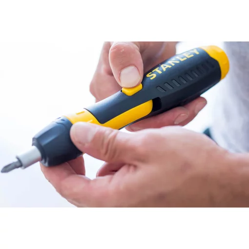 Бітотримач викруткового типу Pistol Grip Ratchet з храповим механізмом і набором з тридцяти семи біт STANLEY 0-63-038