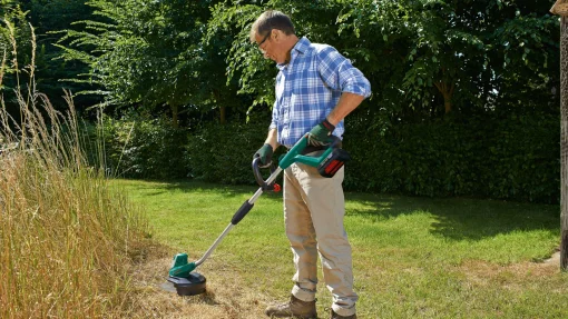 Тример садовий акумуляторний Bosch AdvancedGrassCut 36 36В 30см 1x2А·год ЗП AL3620CV 4.1кг