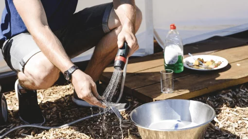 Мінімийка акумуляторна Bosch Fontus 18V 18В 20бар 386л/год 7.5кг без АКБ та ЗП