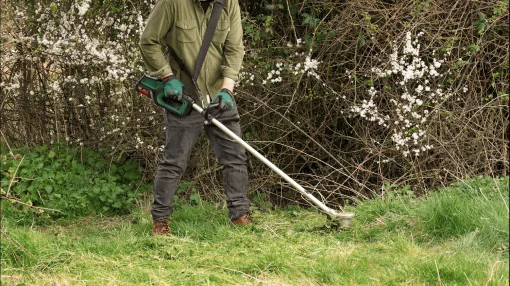 Тример садовий акумуляторний Bosch AdvancedGrassCut 36V-23-750 36V 23см 1х2А·год ЗП AL 36V-20 4.1кг