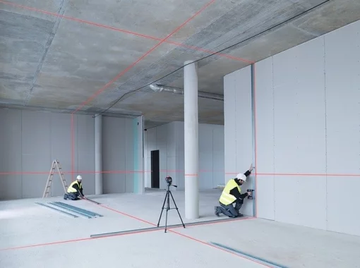 Нівелір лазерний Bosch Professional GLL 3-80 до 30м ±0.3мм/м червоний промінь з приймачем 120м 0.82кг